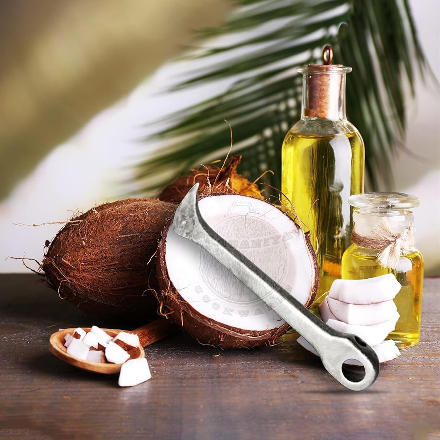 Coconut Heavy Duty Breaker Peeler Slicer Opener Cutter Tool for Kitchen