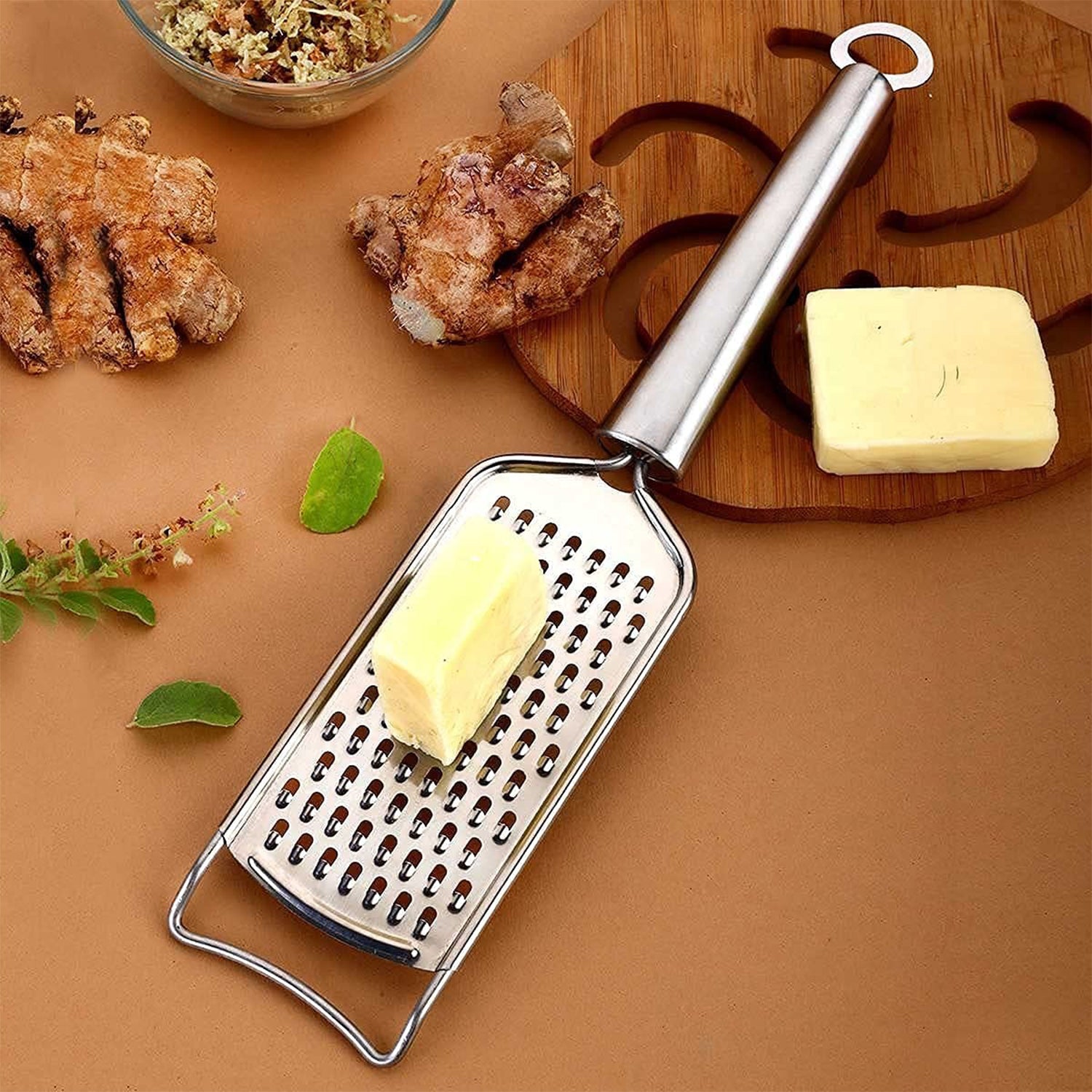 Stainless Steel Multi-Purpose Veggie & Cheese Grater for Kitchen