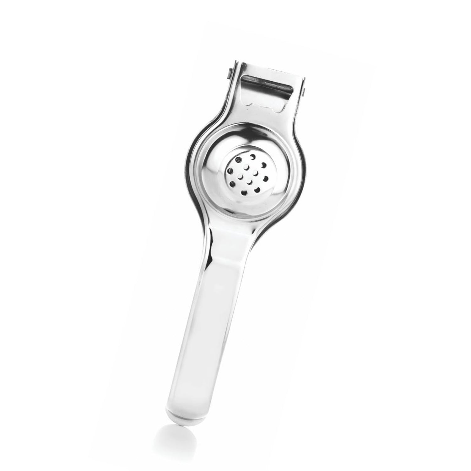 Lemon Squeezer with Bottle Opener | Stainless Steel Lemon Juicer for Kitchen & Bar | Food Grade, Rust Resistant & Durable | Manual Hand Press Citrus Juicer Tool | Easy to Use & Clean | Compact Design (Silver, Set of 1)