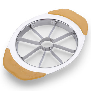 Stainless Steel Apple Cutter with 8 Blades – Easy Apple Slicer & Corer, Fruit Cutting Tool for Kitchen, Effortlessly Slice Apples, Pears & Fruits, Durable Home Use, Quick Prep, Safe & Easy Cleaning