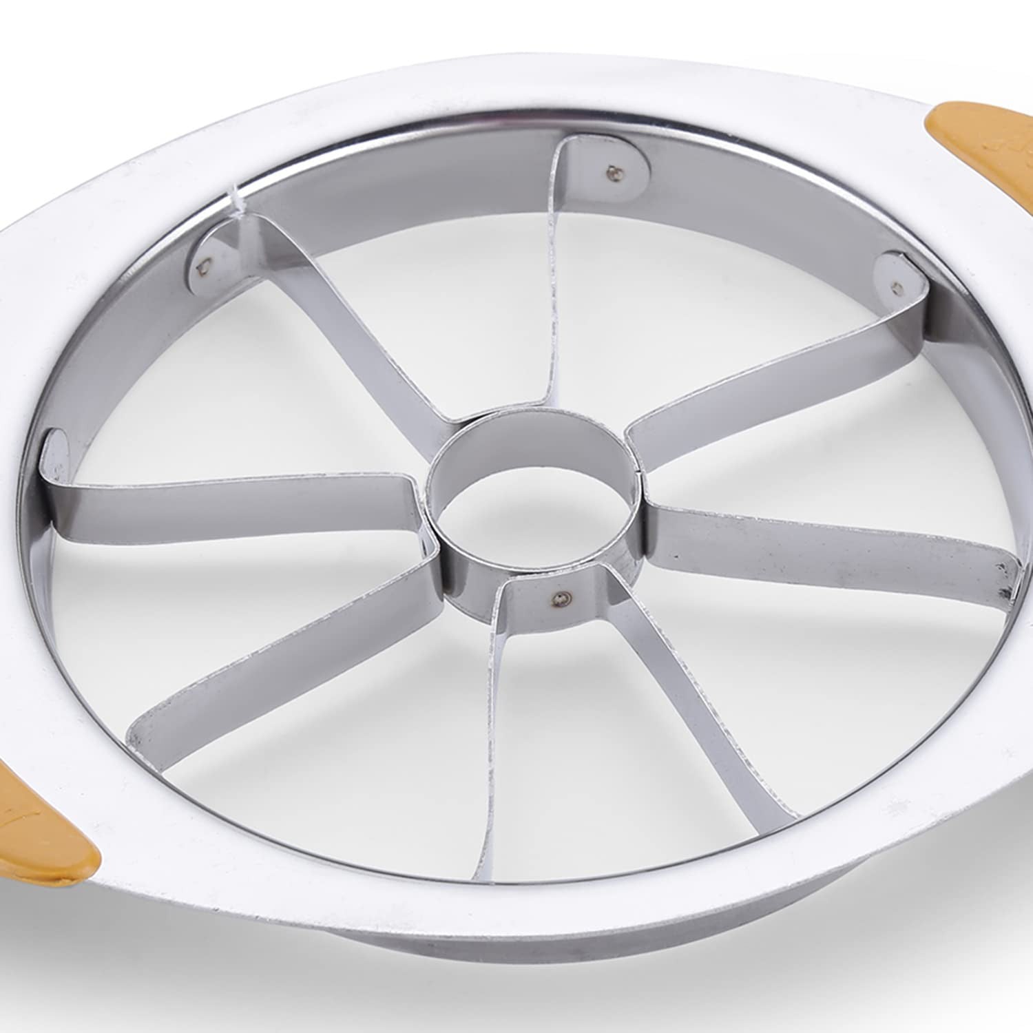 Stainless Steel Apple Cutter with 8 Blades – Easy Apple Slicer & Corer, Fruit Cutting Tool for Kitchen, Effortlessly Slice Apples, Pears & Fruits, Durable Home Use, Quick Prep, Safe & Easy Cleaning